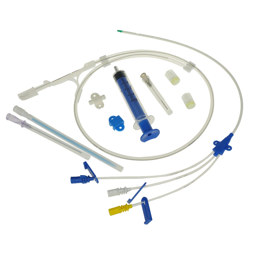 
CE ISO medical disposable CVC set anti-effection central venous catheter kit 
