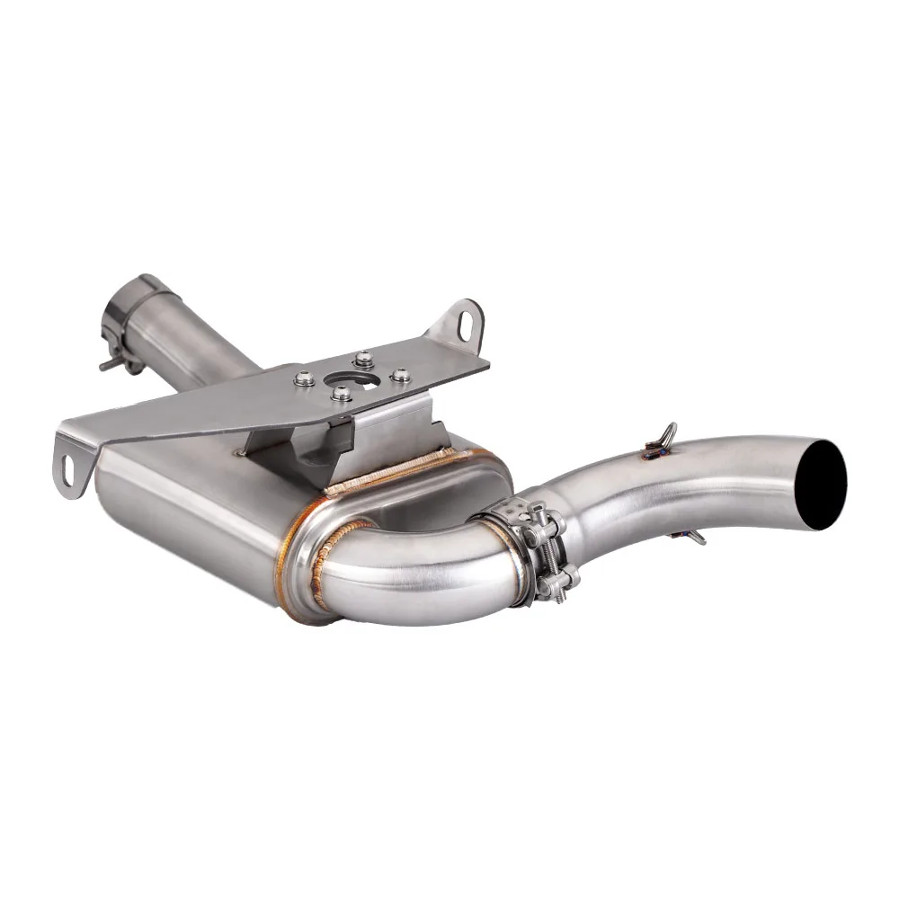 Muffler For Motorcycle Exhaust 38/51mm With DB killer Motorbike silencer FOR Benelli Leoncino 500 Leoncino500