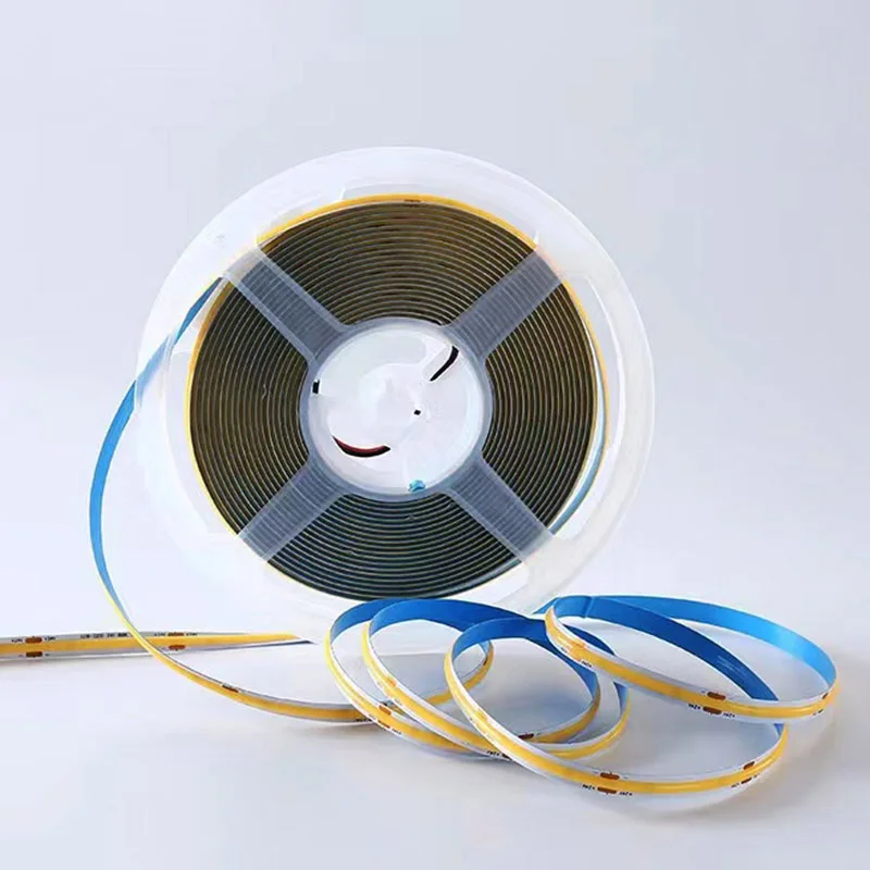 50 м тонкие светодиодные неоновые огни 12 В наружные IP67 IP68 5v12v cob полосы 3 мм 5 8 ФОБ светодиодный светильник бар