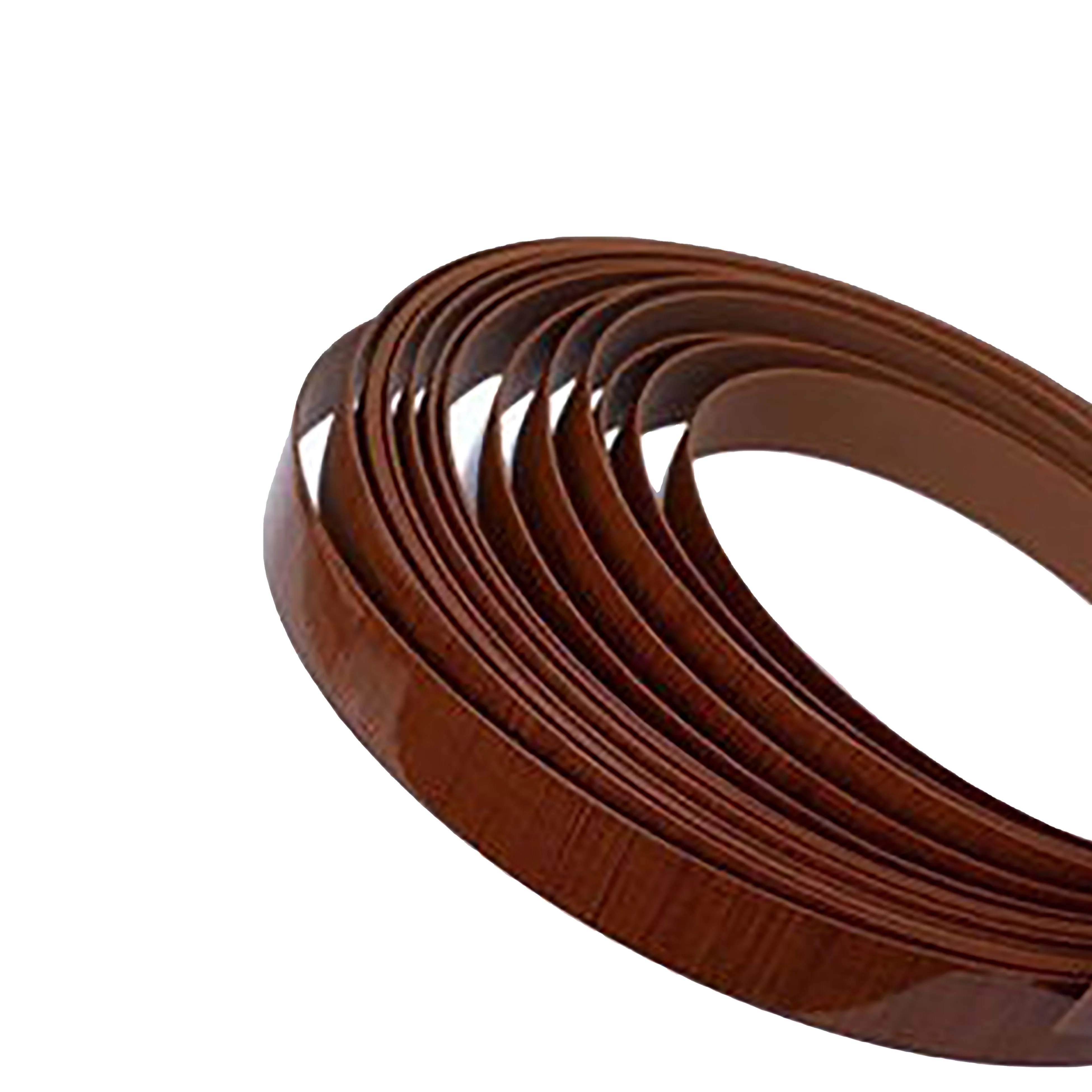 2022 Toco High gloss MDF  PVC melamine tape wood veneer  plastic wood finish edge banding