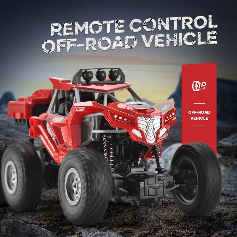 4wd Climbing Remote Control Vehicle Cross New Remote Radio Control Vehicle Kids Cool RC High Speed Cars Toys