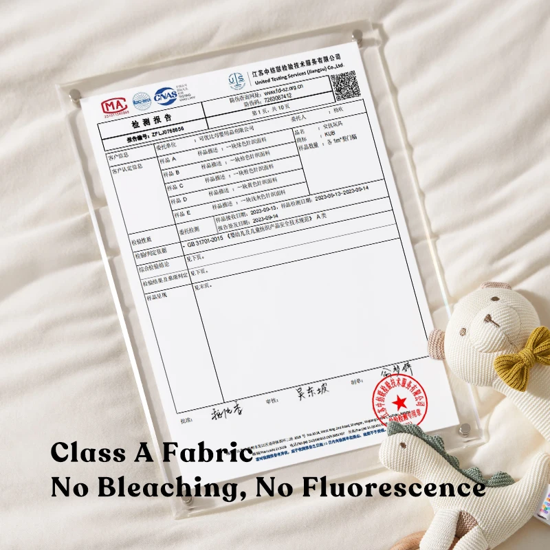 KUB Baby Teething Toy Crochet Knitting Rattle Teether Wood Ring Baby Chew Toy Baby Teething Hand Rattle