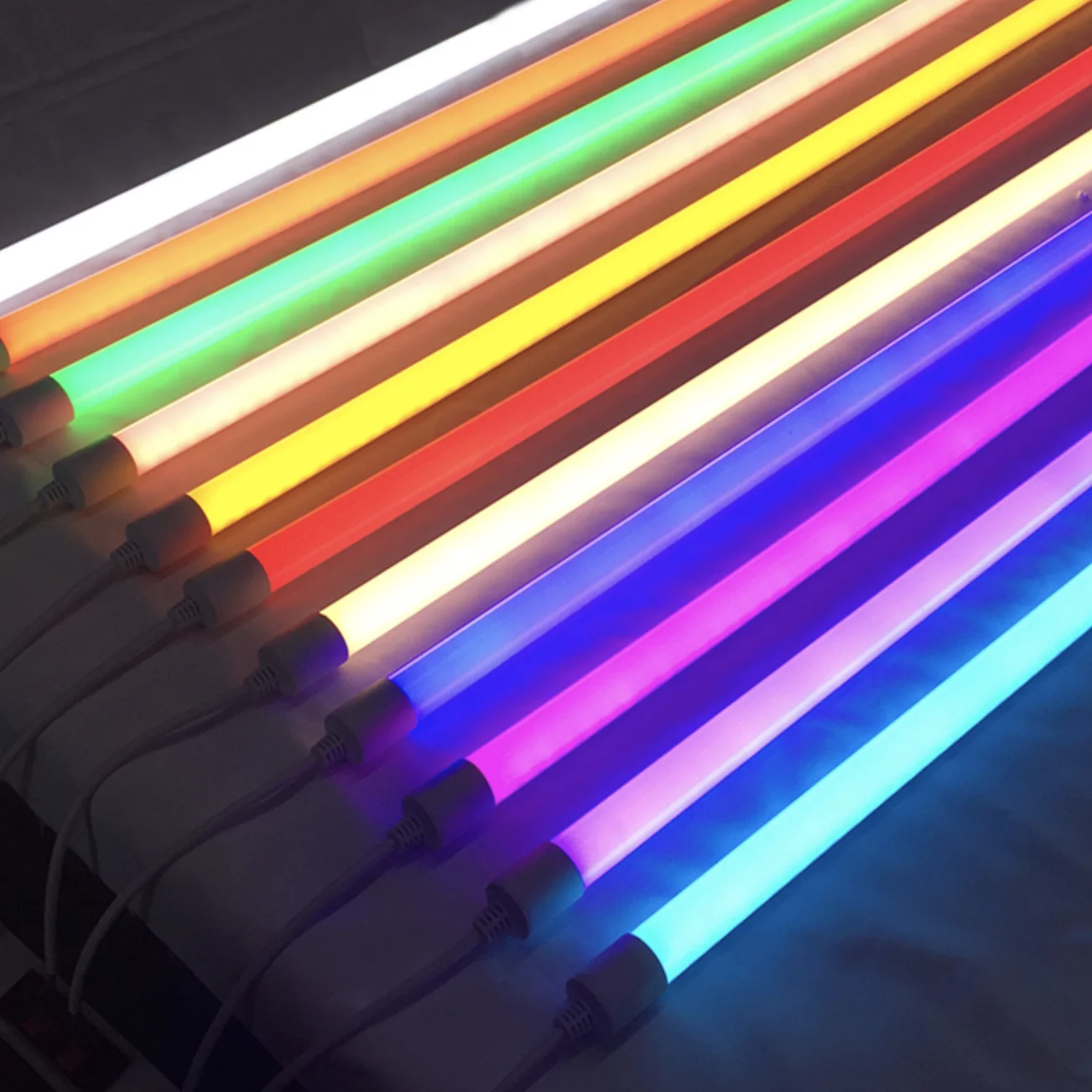 Thailand Outdoor Colorful LED Tube Light 2FT 4FT T8 Waterproof Color Tube