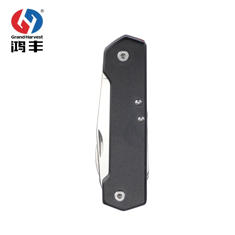 Multipurpose Tool Manufacturer Grand Harvest Custom Aluminum Mini Multi Tool Stainless Steel Folding Knife