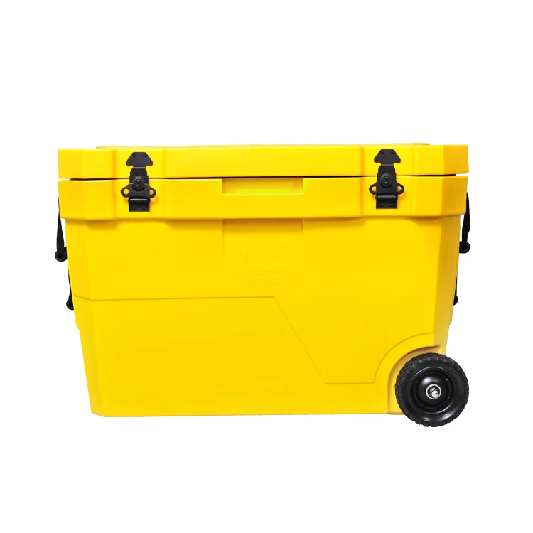 
Customized Color Portable 80L Rotomolded Ice Cooler Box Food Delivery 