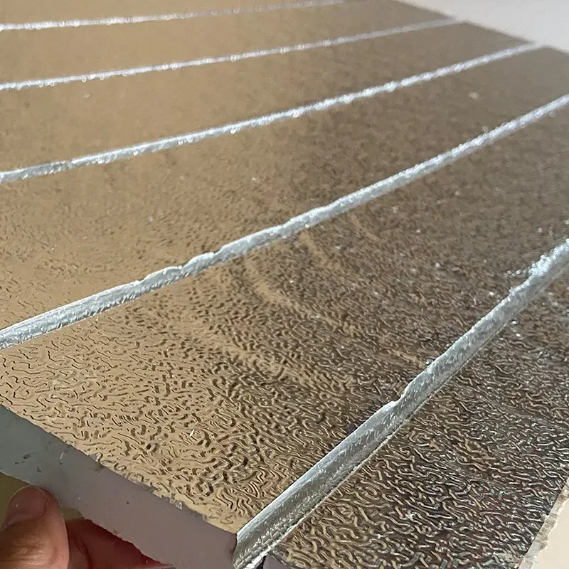 High density polystyrene foam board water floor heating insulation board floor heating system with XPS covered aluminum plate