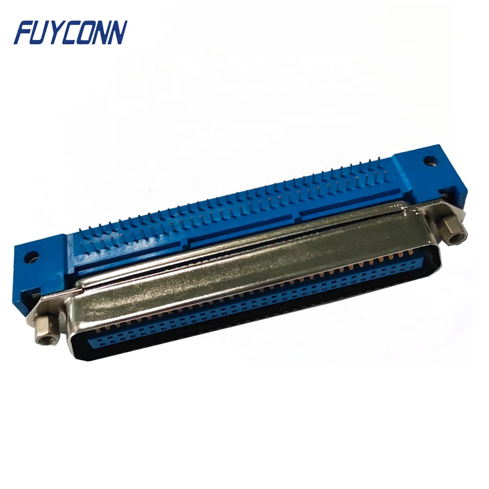 2.16 pitch Pitch Centronics 14pin 24pin 36pin 50pin 64pin Connector, 90 degree Right Angle PCB Male DDK Connector