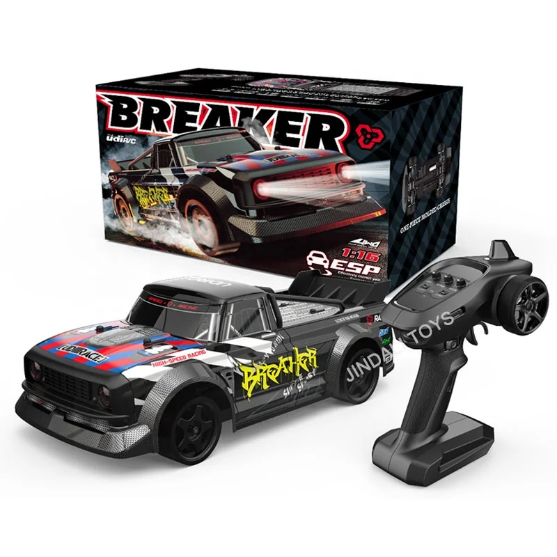 Ud1601Pro Ud1602Pro 4wd 1/16 Масштаб Высокоскоростной внедорожный Радиоуправляемый грузовик игрушки бесщеточный пульт дистанционного управления Дрифт гоночный автомобиль