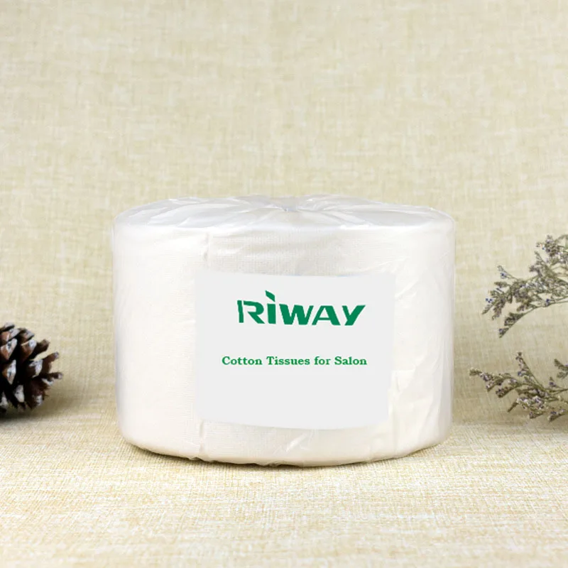 Salon Spa Use Disposable Non-Woven Towels For Manicure Beauty Custom Dry Wipe Roll 800