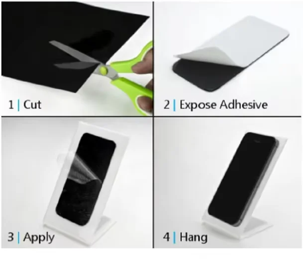 LongTai Nano Micro -Suction Tape for Phone Case Stand and Phone Holder