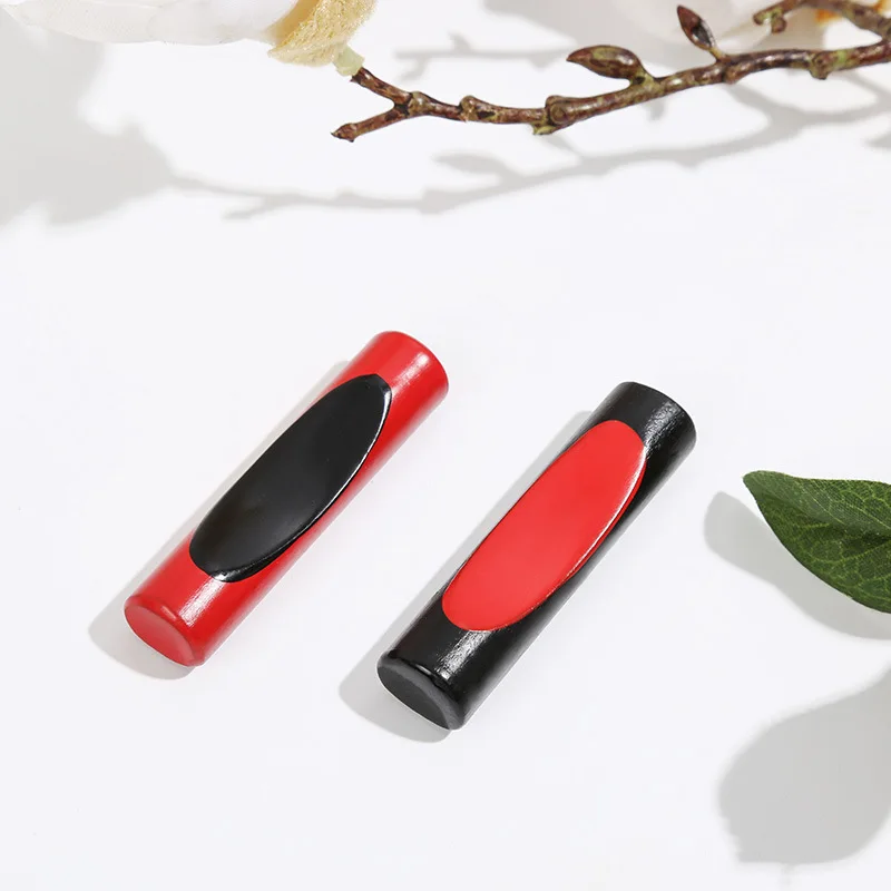 Hotel Solid Wooden Chopstick Stand Japanese Pillow Tableware Holder Wood Chopstick Spoon Rest