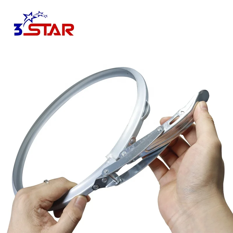 Galvanized Clamp Ring Steel Drum Plastic Drum Locking Ring For Industrial Barrels