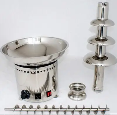 Commercial Electric Chocolate Fondue Fountain Machine for Parties Chocolate Melting Fountain Machine