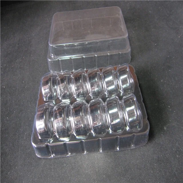 Manufacturers wholesale best price cake dessert cookie biscuit macaron gift plastic box package with insert tray divider