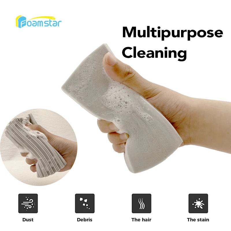 New Design Factory Hot Sale Car Sponge Roll Shape Damp PVA Washing Sponge Car Wash Cleaning Sponge