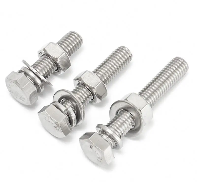 High Quality A453 Grade 660 ASTM A193 B8M DIN933 Hex Bolt B564 N10276 C276 Hastelloy