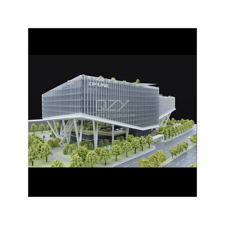 Reputable Merchants 1:150 Section Model For TP-Link Headquarters Realistic Architectural Model