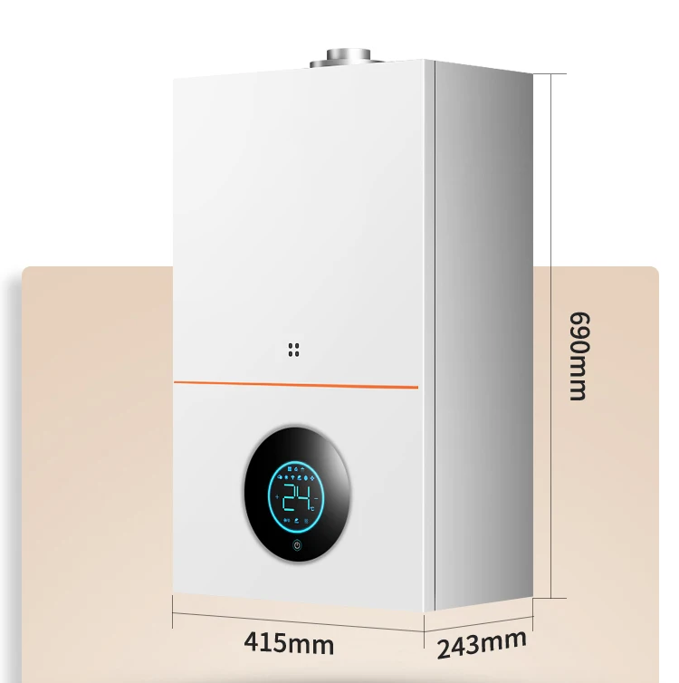 Double circuit Wall mounted furnace water heater domestic energy saving natural gas water heater
