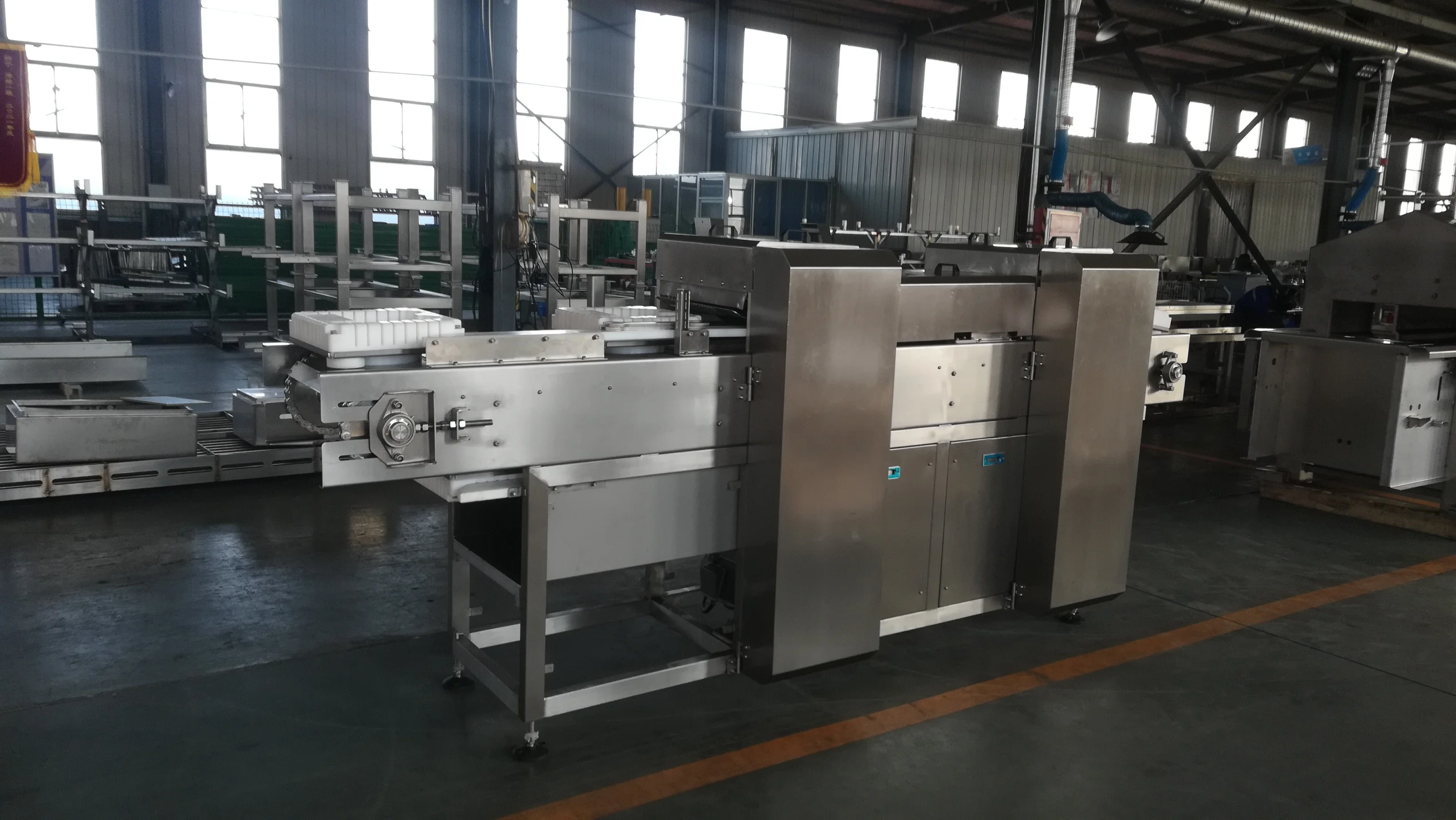 factory price   poultry  Chicken duck goose leg breast Cuber  block Cutting Machinery Machine