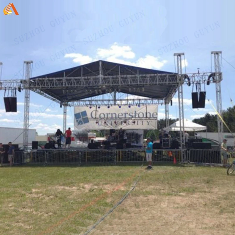 Aluminum alloy lighting truss performance event
