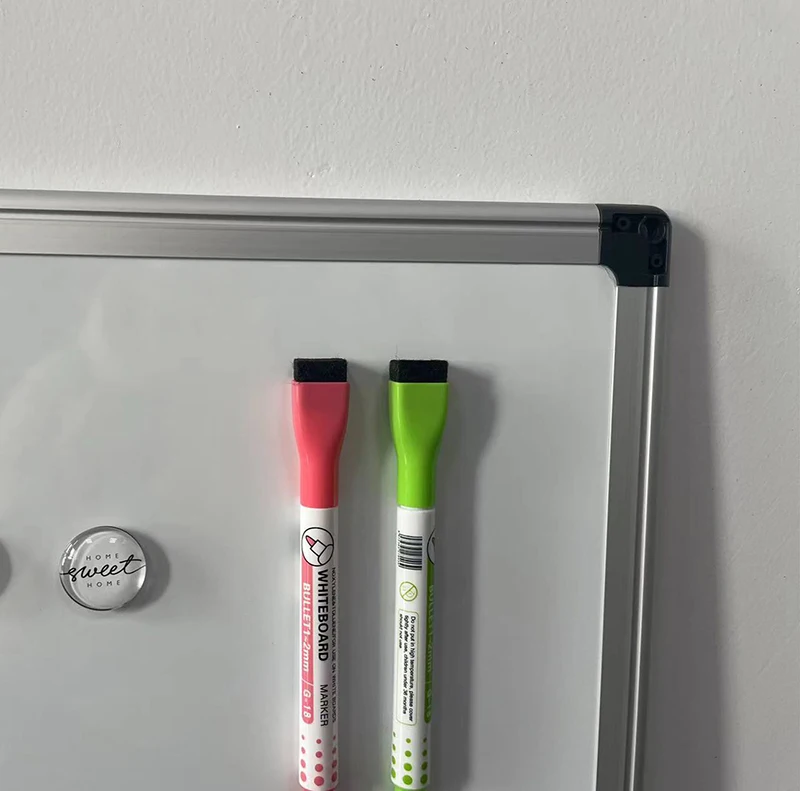 60x90cm Wall mount magnetic office whiteboard school writing board white board for classroom