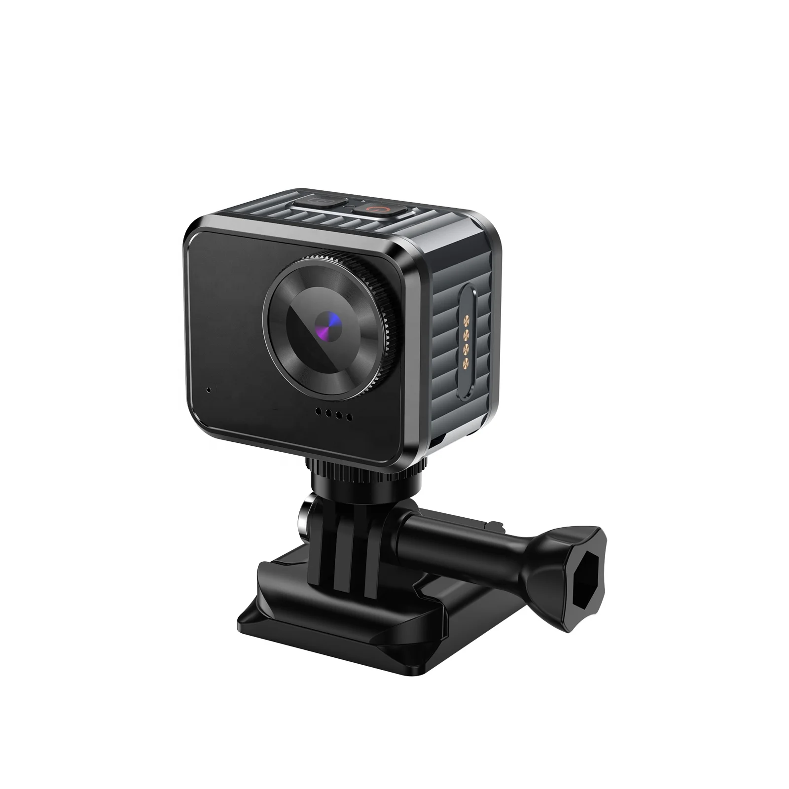 Action Sport Camera 4k Anti-shake Waterproof Magnetic  Charging Dual Screen Sport 4k action camera