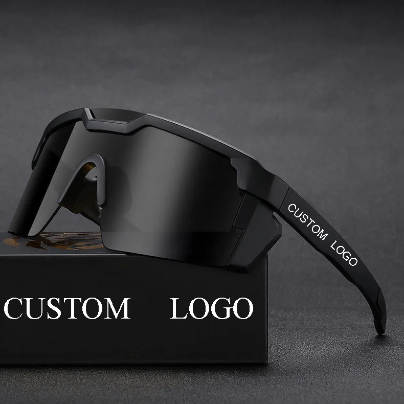 Hot Sale New Fashion Luxury Cycling glasses High Quality True Film Outdoor Sports Heat Wave men sunglasses 2024