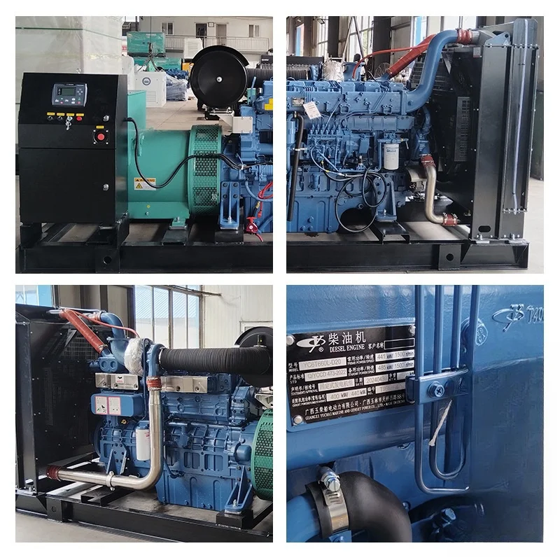 diesel generator 10kw rainproof noise reduction voltage 400V genset diesel generator