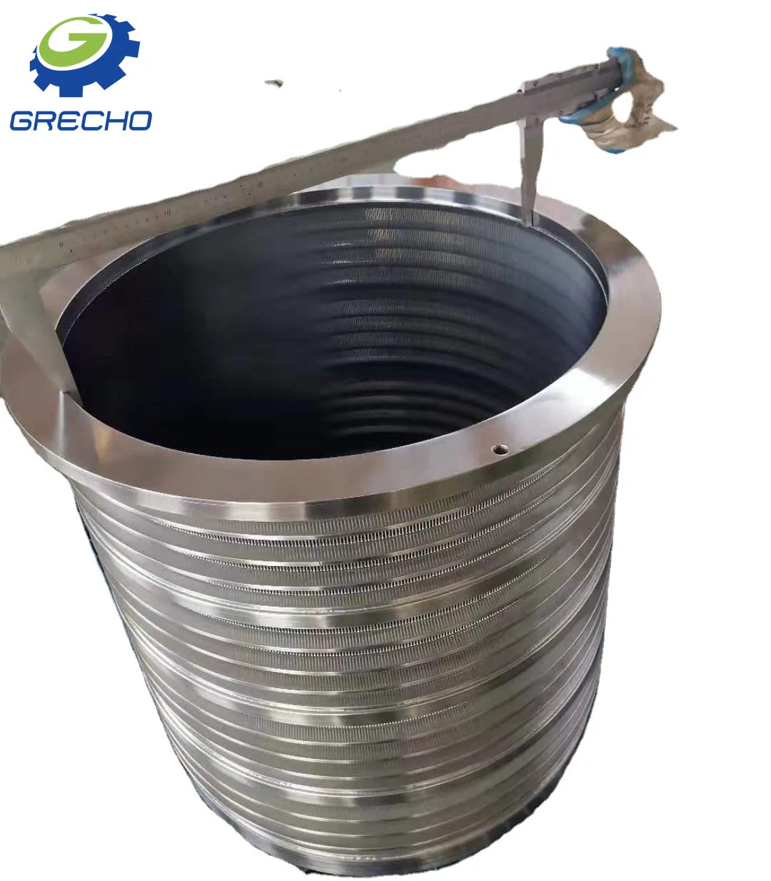 SS304 Basket Wear -Resistant Pressure Screen Drum For Pulp Making Machine