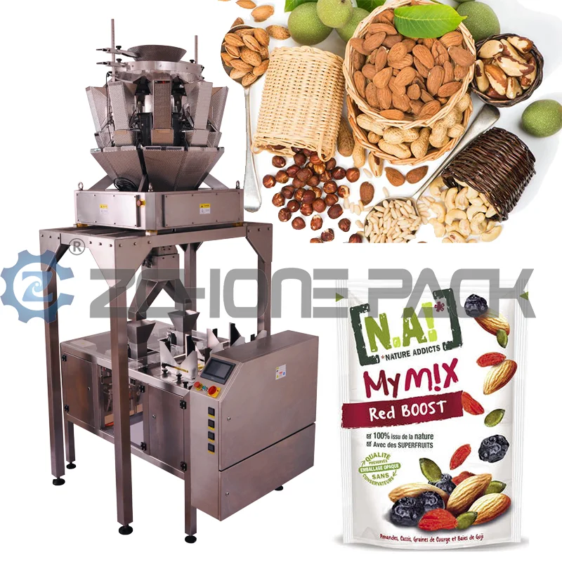 Factory Price Premade Bag Feeding Machine Doypack Packing Machine Zipper Stand-Up Pouch Packaging Machine
