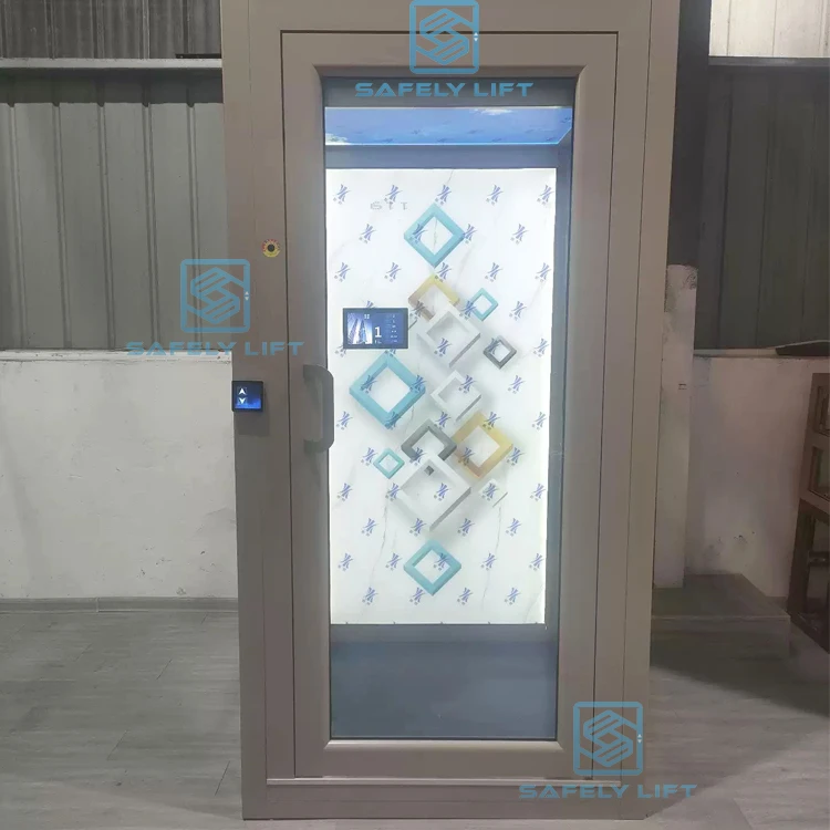 SAFELY 1-3 floor indoor outdoor shaft elevator lifts  used home customized