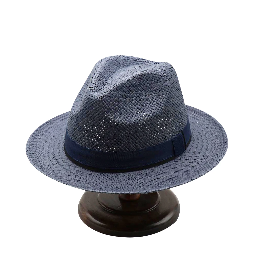 Summer Beach Straw Cowboy Hats Women Foldable Lady Adult Sun Protection Straw Cowboy Hat