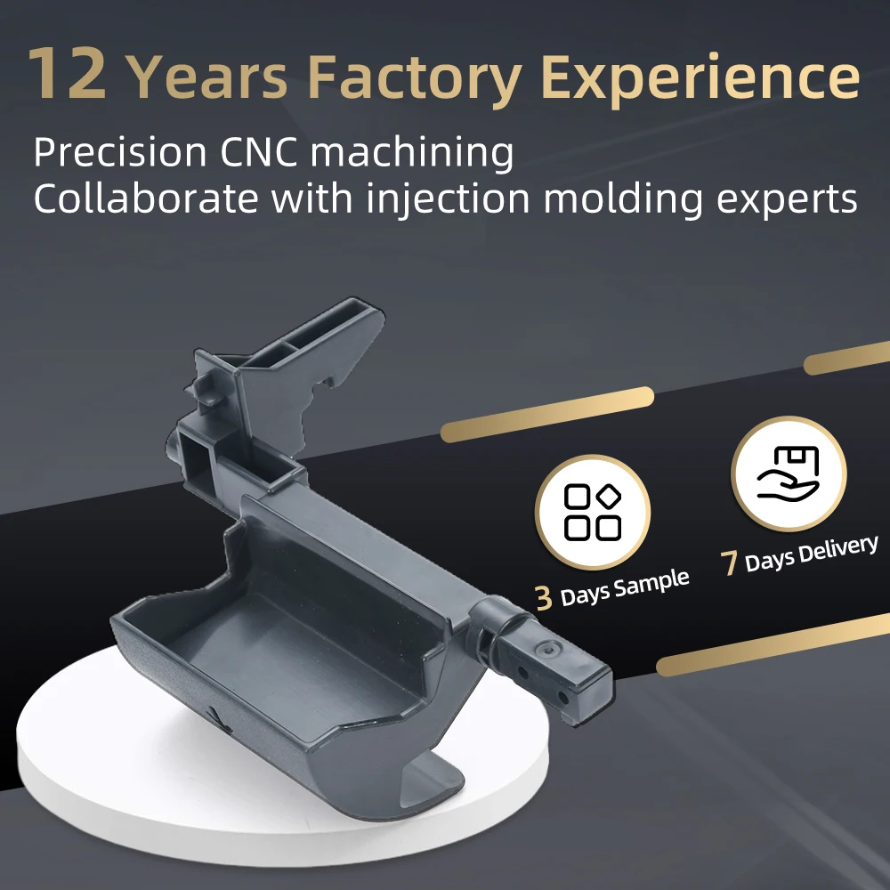CNC Machining Injection Moulding Solutions Micro Services Aluminum Alloy POM Steel Brass Car Manufacturing