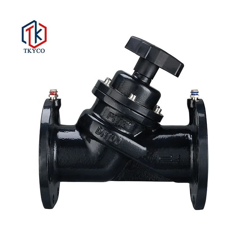 GB Black static balance valve Hydraulic control valve