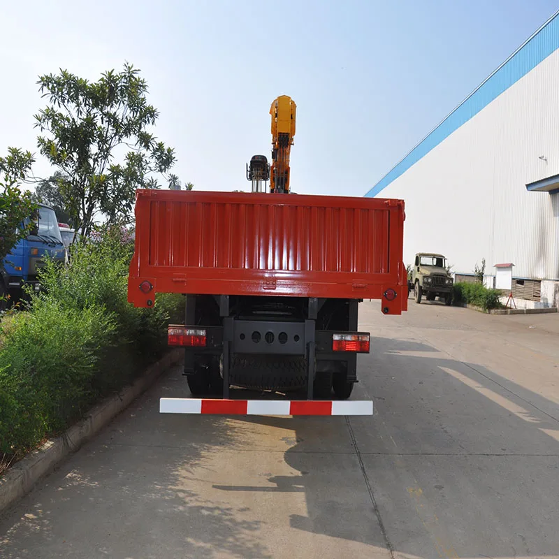 Dongfeng 6x4 RHD 8T Truck Mounted Crane Lorry-mounted Crane 8T Truck With Crane Manufacturer