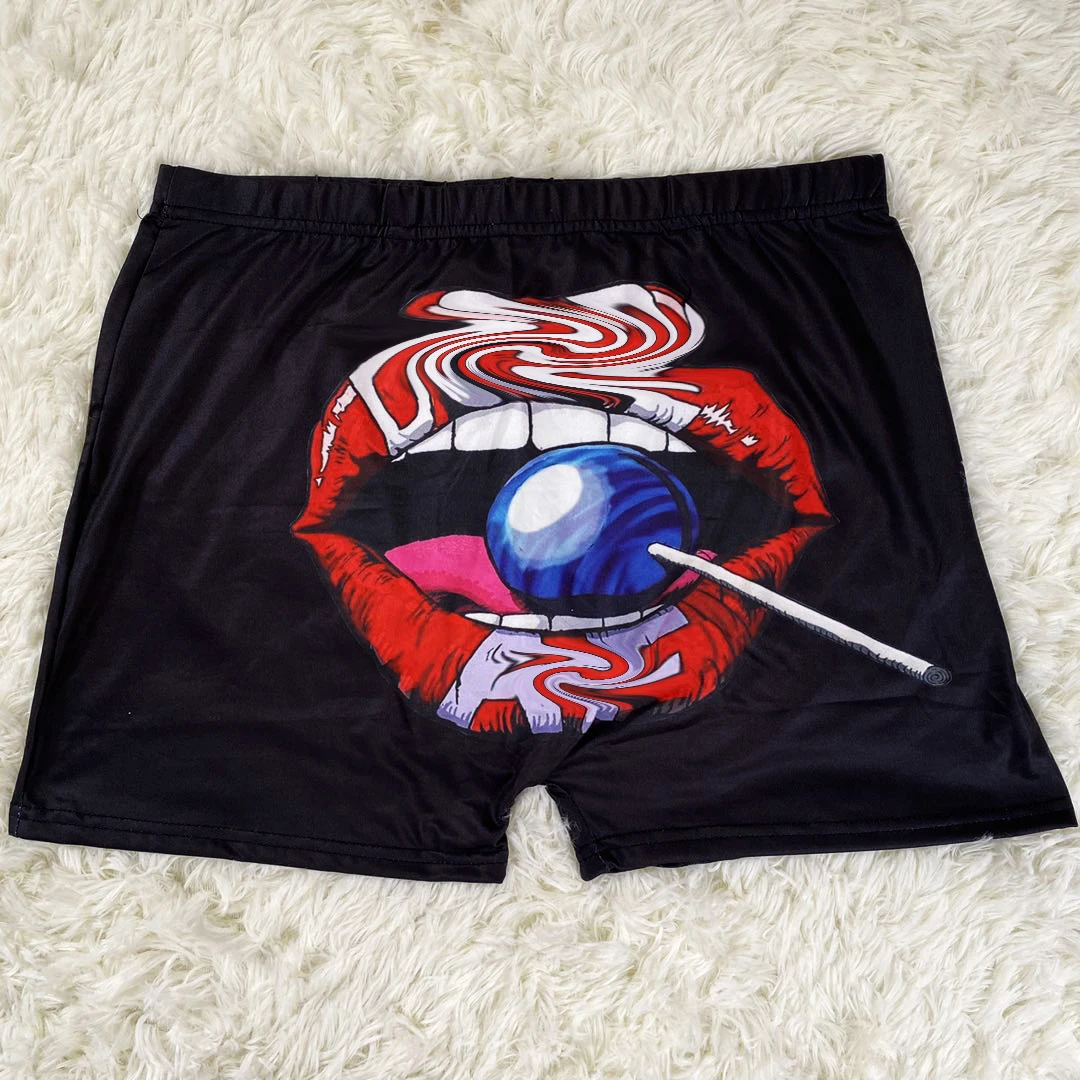 Wholesale Biker Boxers Plus Size Boxer Shorts Women Gym Shorts  Para  Candy Sets Snickers Summer Shorts