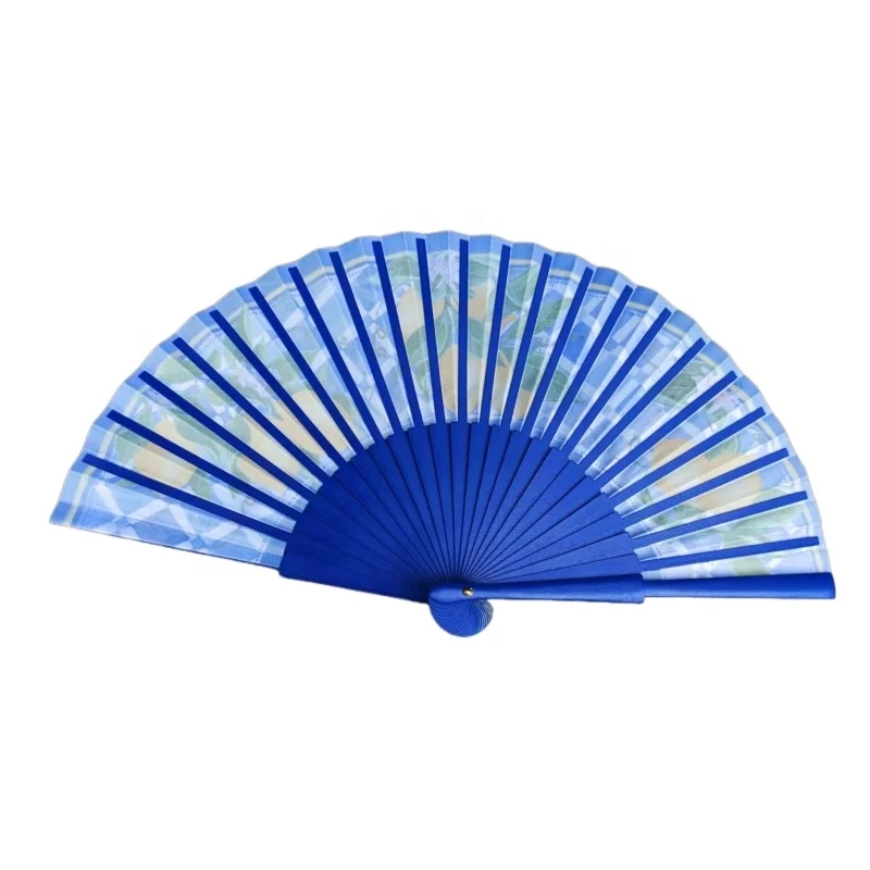 23cm Spanish folding fan and Rave wood folding hand fan for decorations