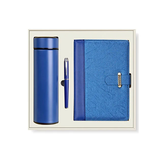 2020 vip advertising promotional water bottle business gift set luxury for corporate clients