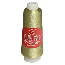 L-shaped embroidery new color polyester high quality yarn metal yarn