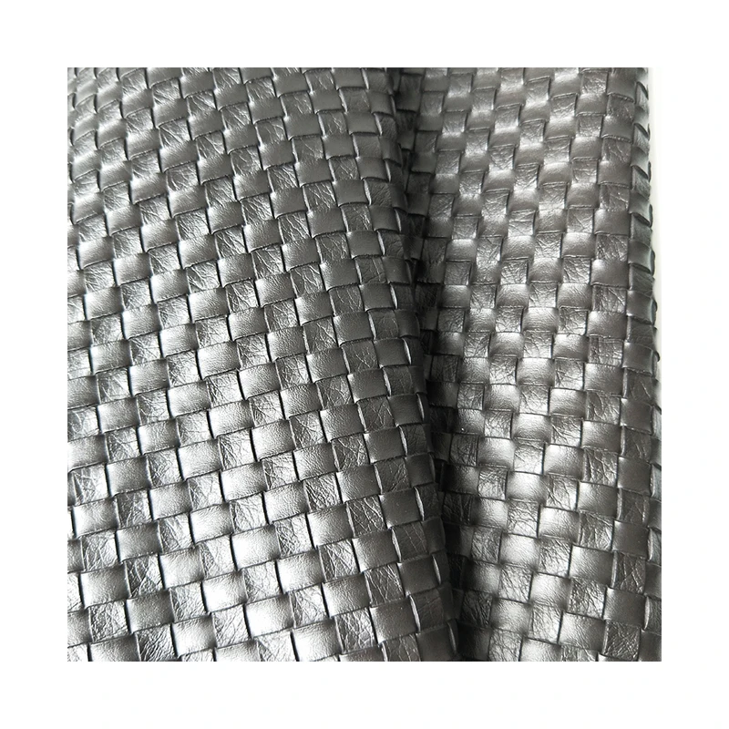 Тканая ткань из синтетической кожи