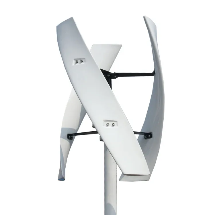 High Efficiency Wind Mill Silent Operation 600w Vertical Axis Wind Turbine 12v 24v 48v Generator 3 Blades with off Grid System