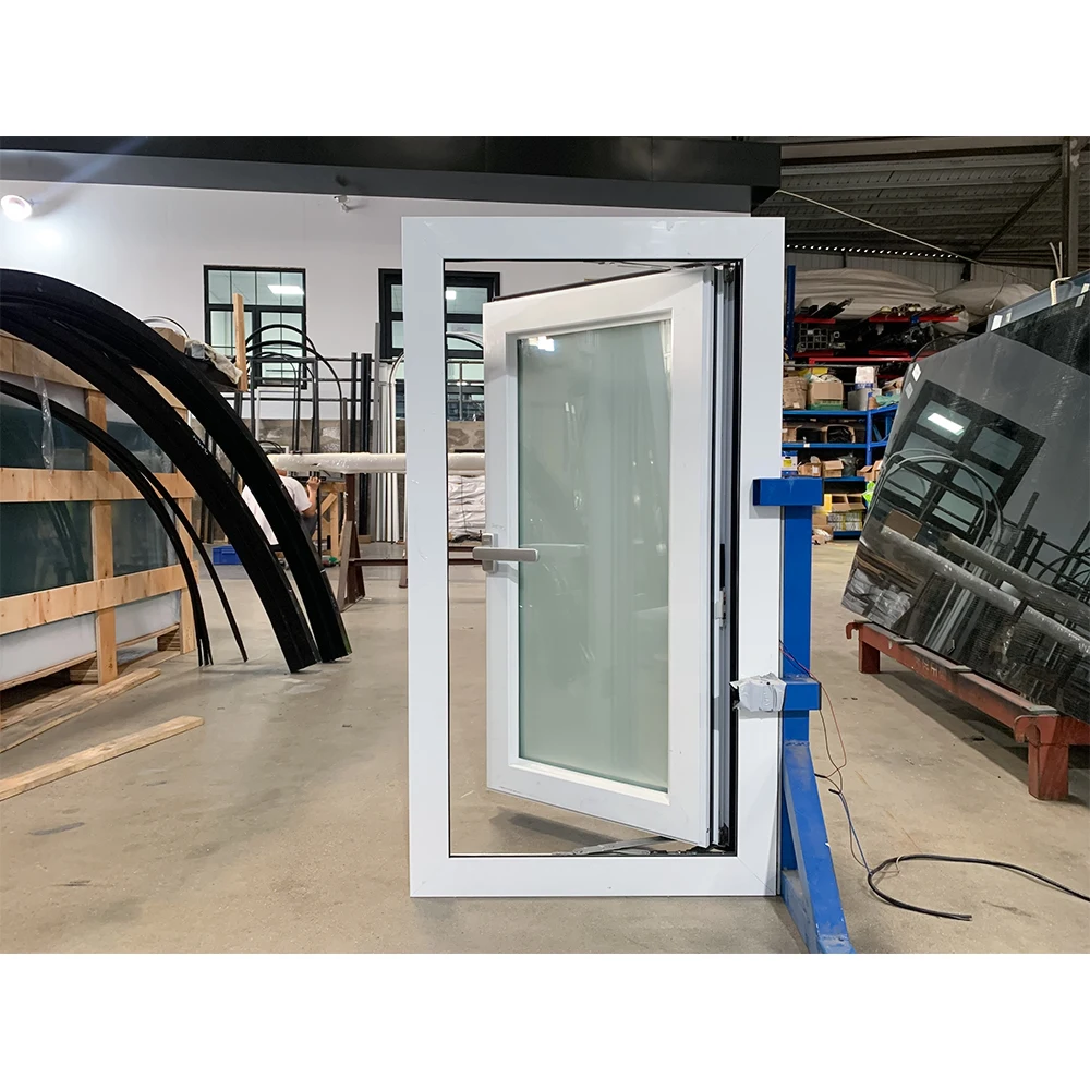 Hot Sale Thermal Break Aluminum Flush Frame Casement Windows With Smart Glass For Houses