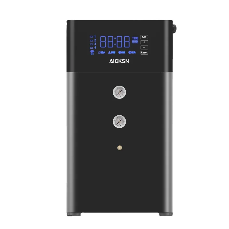 MHC-RO1000G-P4-A4-R Aicksn + C4 UV обратный осмос замена фильтра для воды из нержавеющей стали
