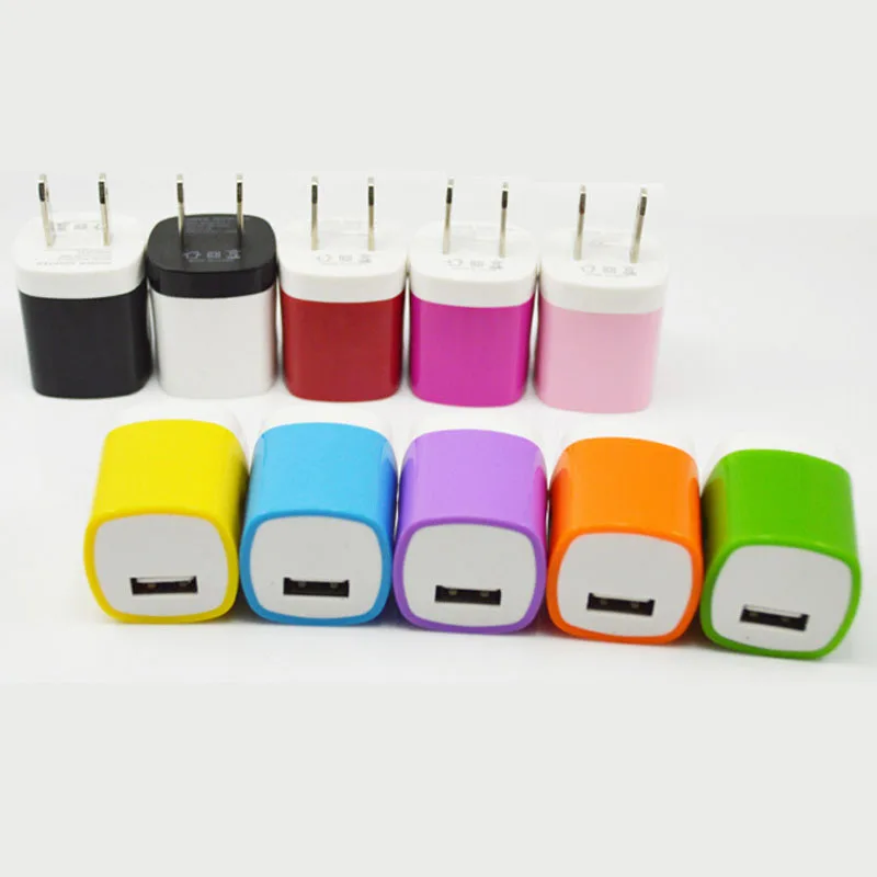  5 Вт быстрый милый портативный универсальный мобильный телефон с одним Usb 2 0 настенные зарядные устройства зарядное устройство для
