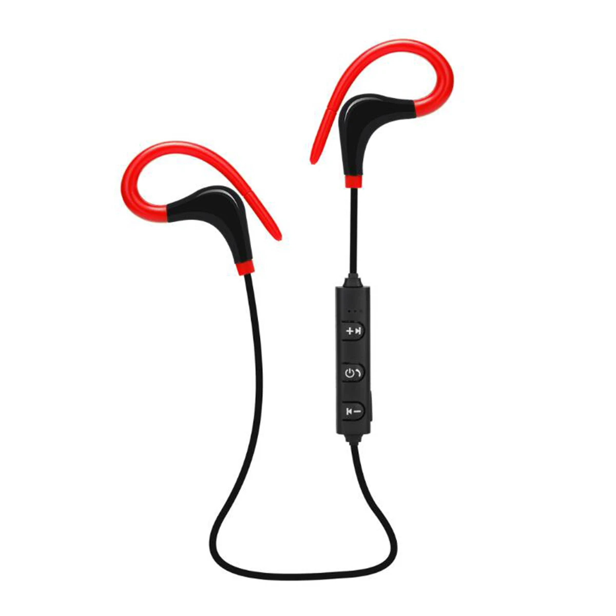 Horns Sweatproof Wireless Bluetooths Earphones Headphones Sport Headset Gym with Ear Hook For Samsung iPhone