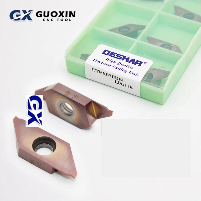 CTPA07/10/15FRN LF6118 CNC Turning Tools   blade carbide insert  CTPA10FRN LF6118