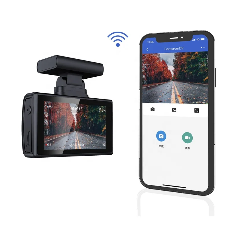 best selling gps dashcam full hd car dvr camera 4k front and rear driving recorder parking monitor car dvr