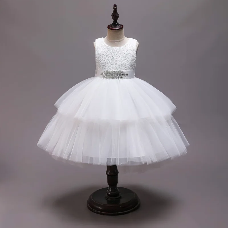 Flower girl dress Elegant wedding princess dresses Tulle lace girl dress