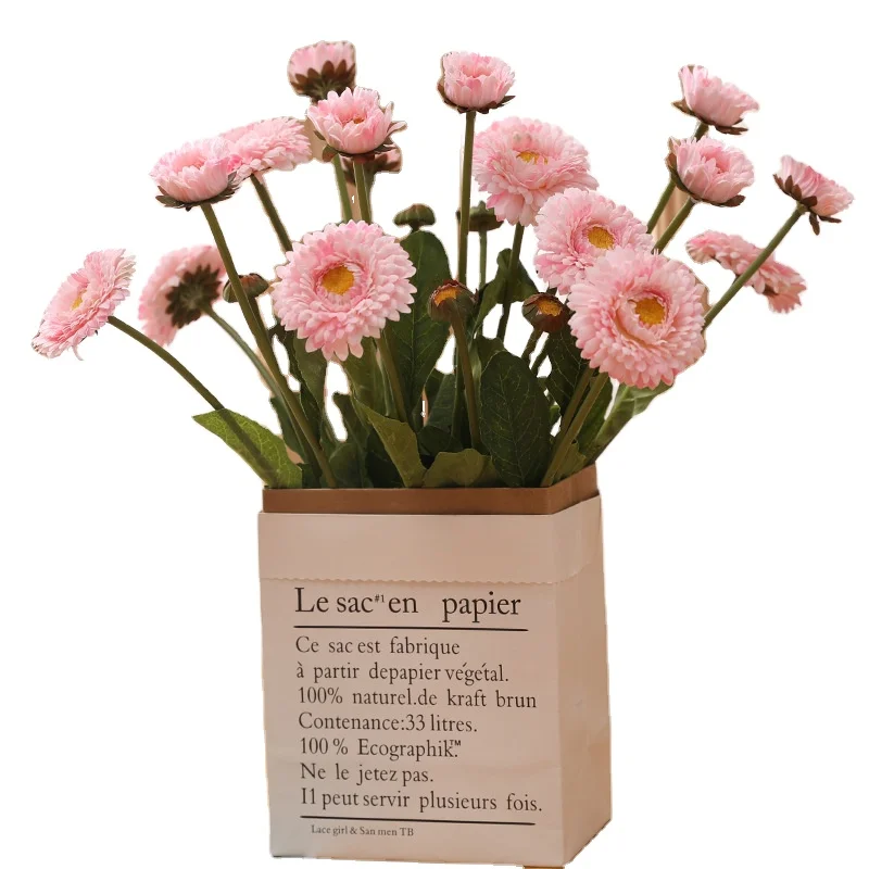 Artificial chrysanthemum decorative flower indoor simulation flower ornaments Centerpiece flower