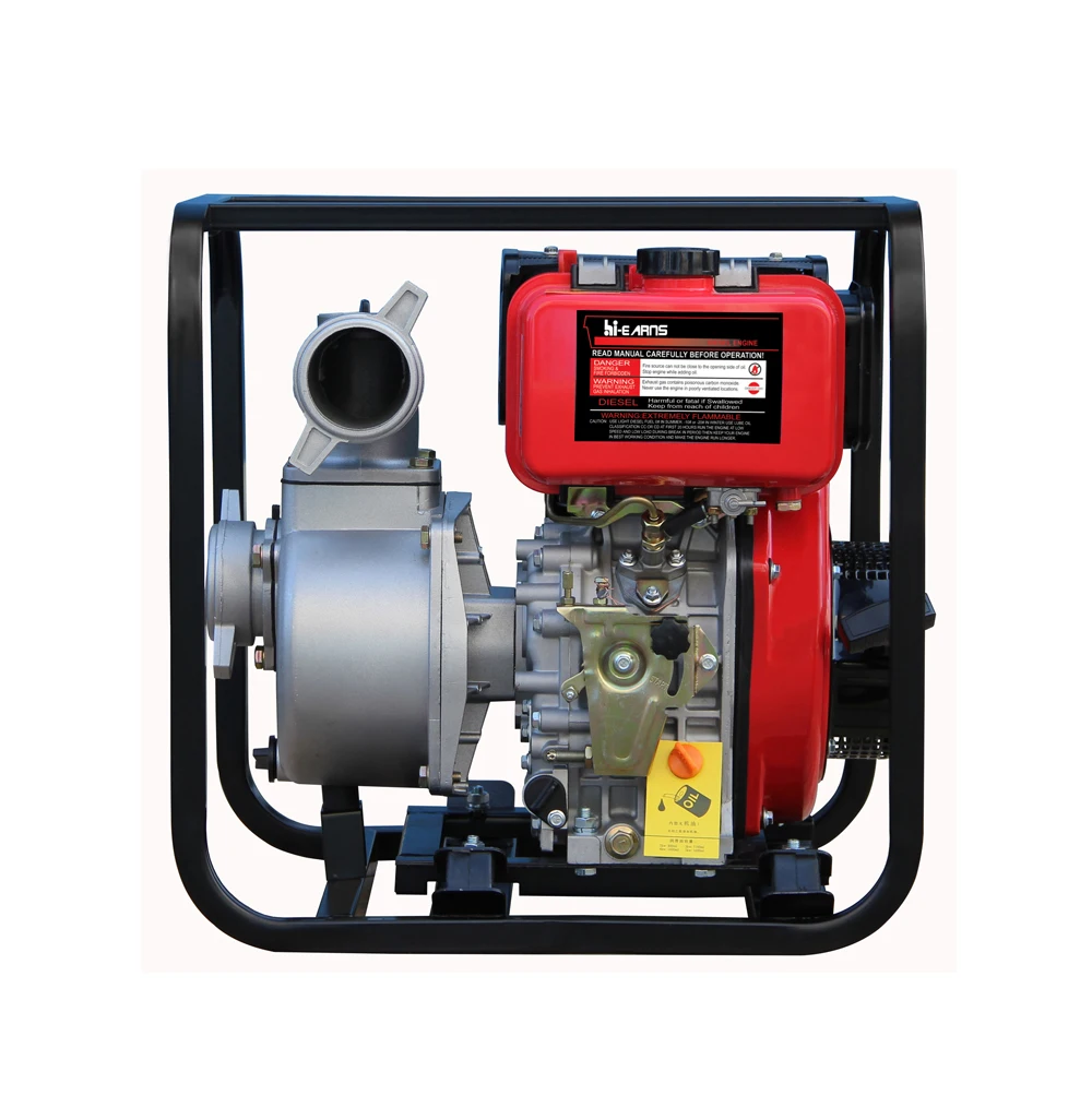 Agricultural irrigation pump 3inch water motor pump  of 10hp 186FA diesel engine